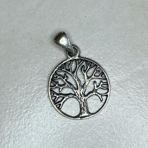 925 Tree of Life Pendant Only Small 1/2" Silver Tree
